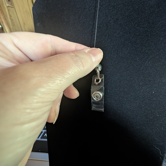 Glitter Blood Bag Full Of Coffee Badge Reel - Picture 4 of 4